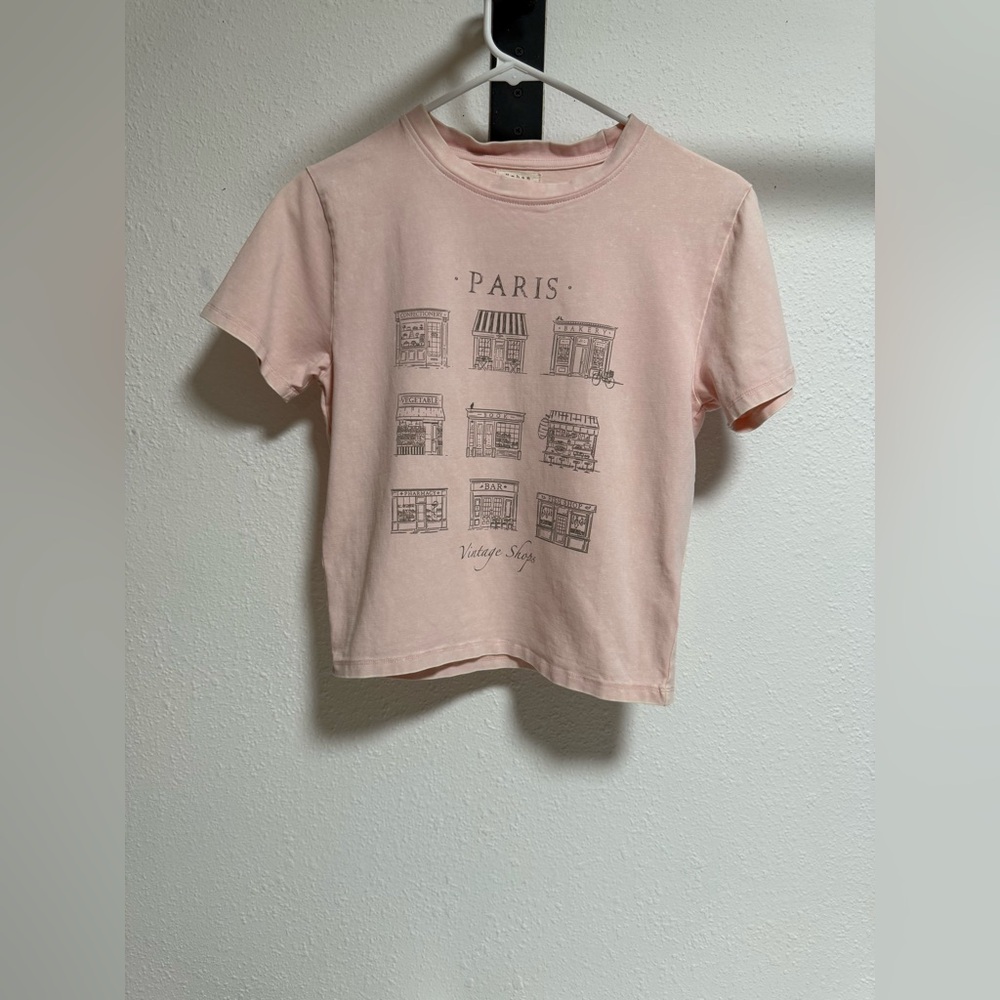 Paris Vintage Shops Kids T-Shirt - Pink